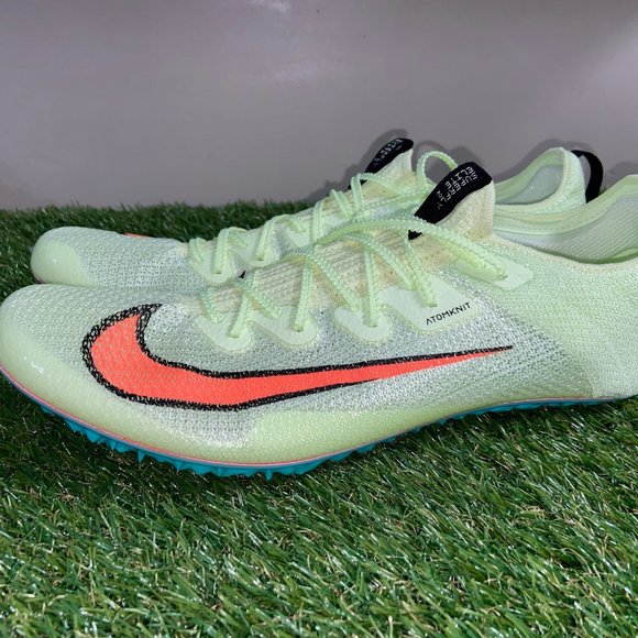 Nike Zoom Superfly Elite 2 Volt Green Orange Track Spike CD4382-700 Men 13 NEW main image 8